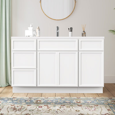 Base de meuble-lavabo simple 54 po seulement