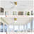 48 Inch Ceiling Fan with Light, Reversible DC Motor, Dimmable Light with Memory Function,Perfect for Bedroom, Living Room
