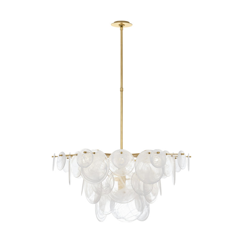 AERIN Loire Large Chandelier, Gold