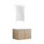Meuble-lavabo de 30 po avec lavabo - rangement ouvert, fermeture en douceur, conception moderne et spacieuse
