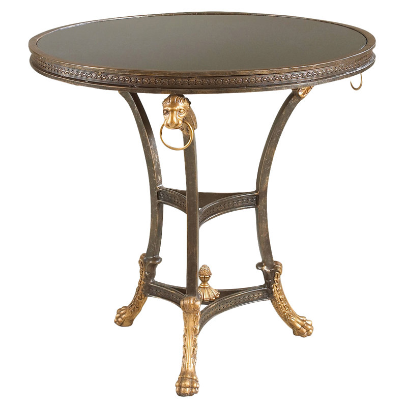 Lions 33.5'' W Granite Console Table