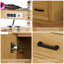 Meuble-lavabo simple 48 po avec tiroir, tablette, prise de courant et plateau en marbre d'ingénierie-2137449787-2137449799
