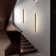 Barde Slender Sideway Outdoor Hardwired Bar Wall Sconce with LED Light Source