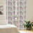 Abstract Semi-Sheer Rod Pocket Curtain Panels-45205565
