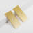 2.25" Modern Brass Rectangular Backplate