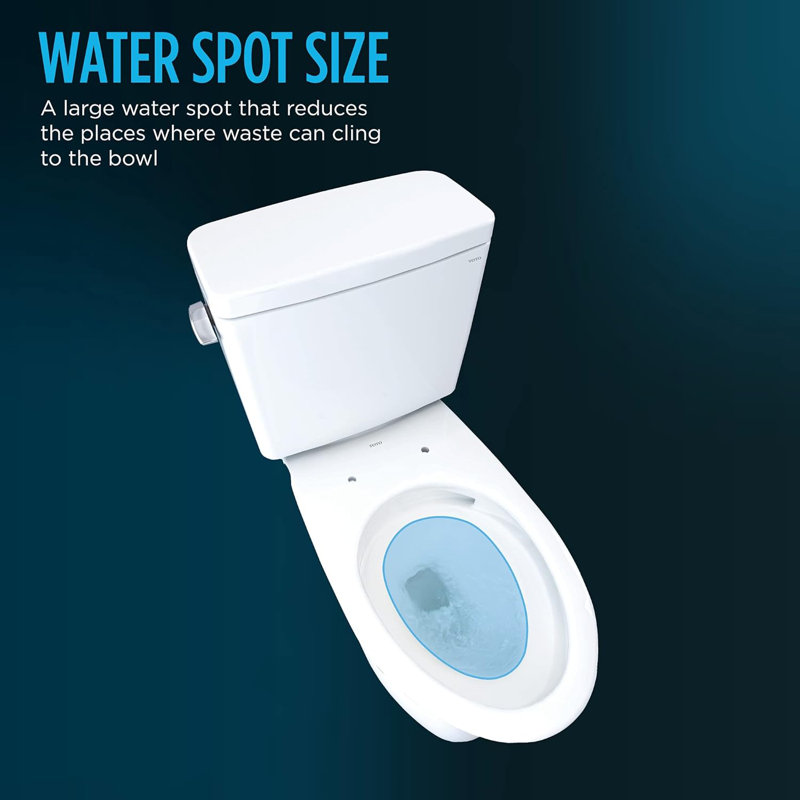 Drake® 1.6 Elongated Two-Piece Toilet (Seat Not Included)