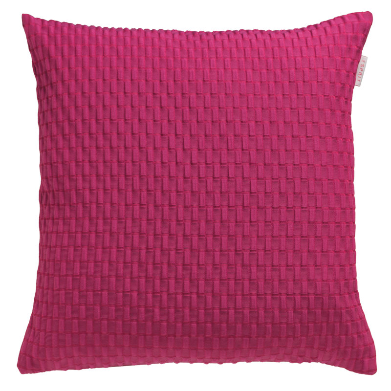 Square Cushion Cover, 50cm H x 50cm W, Salmon