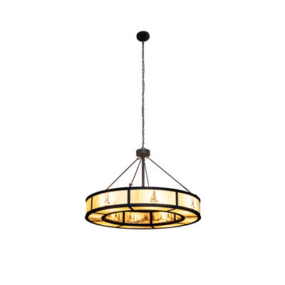 Luminaire suspendu 46 po de hauteur