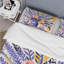 Mauve Boho Pottery Blooms II - Ensemble de housse de couette Boho Pottery-101243082
