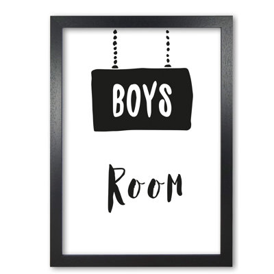 Boys Room - Print
