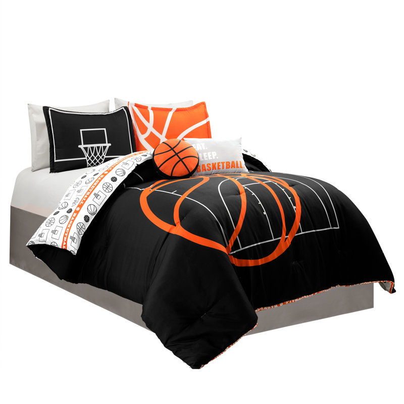 Ensemble d'édredon réversible Lush Decor, Noir, Double