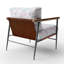 Chaise d'appoint Boho - Fauteuil à tourbillons pastel intemporel-403226463