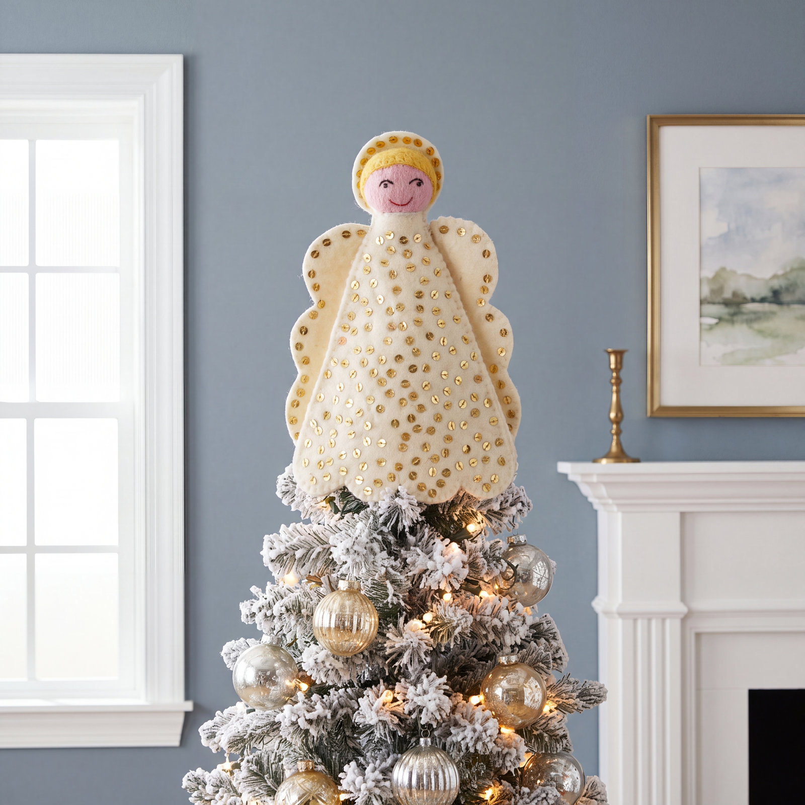 The Holiday Aisle® 8" Handmade Tree Topper