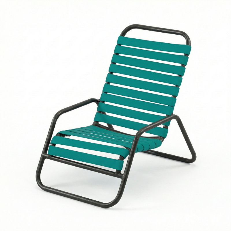 Chaise sable, Vert jade / noir mat