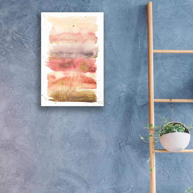 «Desert Blooms Abstract I» par Laura Marshall, H 24 po x l 16 po x P 0,2 po