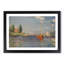 Red Boats in Argenteuil by Claude Monet - Framed Print-62759280-62759279