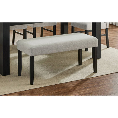 Contemporary Upholstered Dining Bench