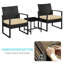 2 Seater Rattan Conversation Set-124799003