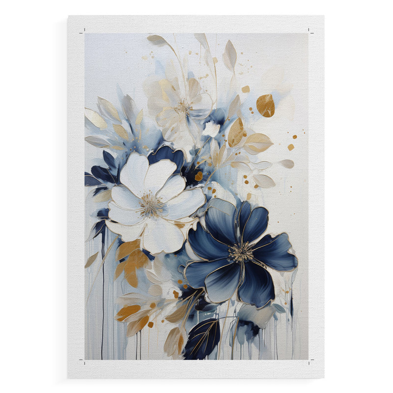 Série FLORAL CCL XXV - Impression sur toile seulement - NON-CADRE, H 48 po x l 32 po