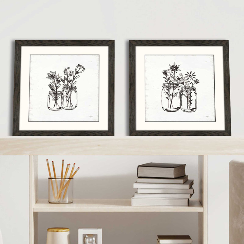 Janelle Penner «Our Nest III», impression sous verre
