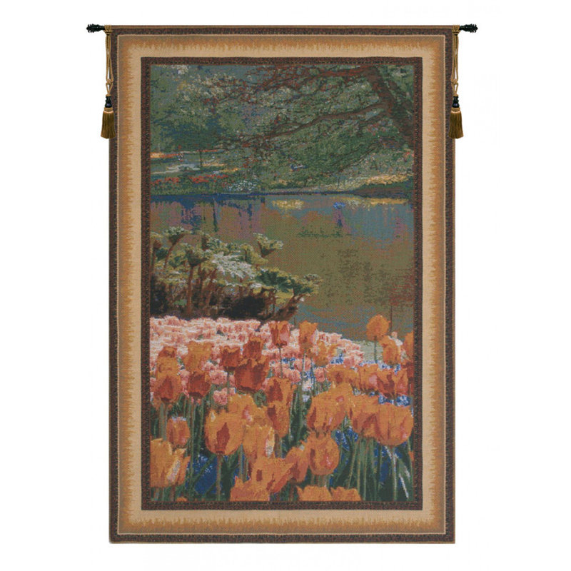 Loom Woven Cotton Blend Wall Hanging