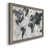Toile avec cadre gris