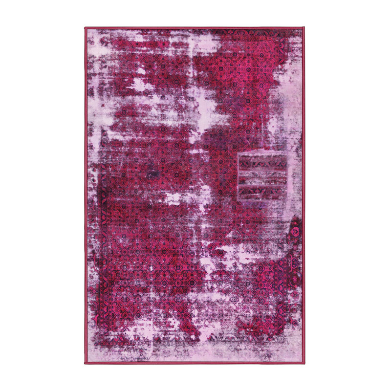 Wesleyville Abstract Indoor Rug, Rectangle 6' x 9'