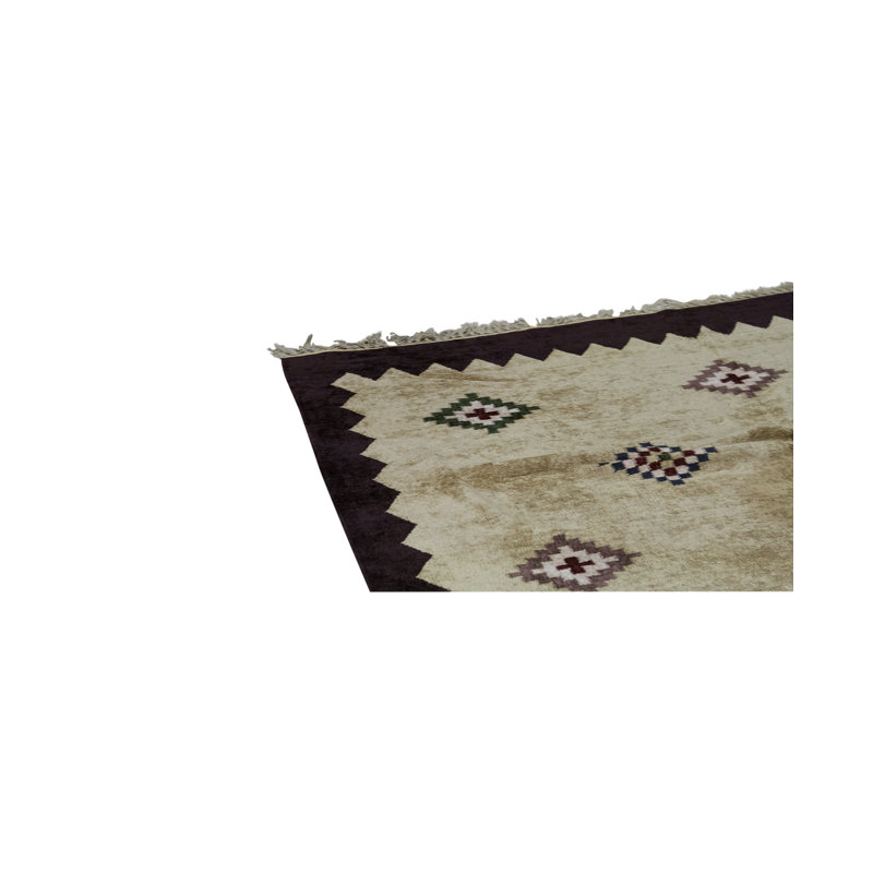 Cotton Oriental Area Rug