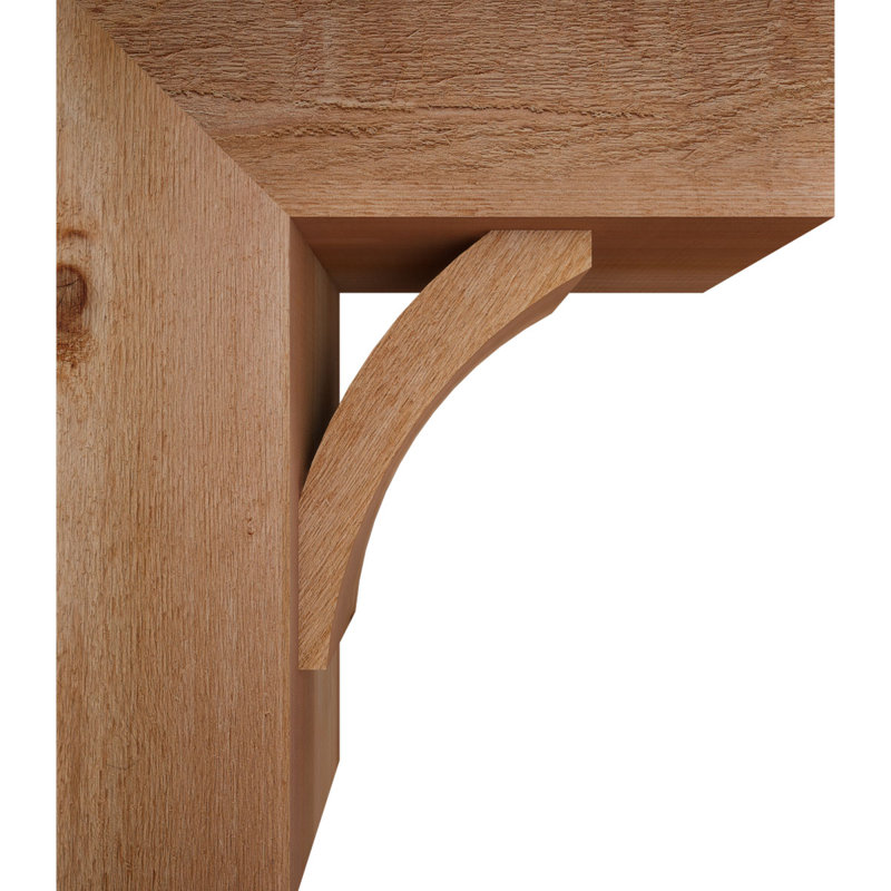Support pour scie rugueuse avec support décalé, l 8 po x P 20 po x H 24 po, cèdre rouge de l'Ouest, 24 x 20
