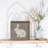 Floral Rabbit Gray-814959850