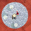Nappe en coton à motif floral-605359269
