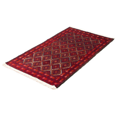 Tapis bleu foncé Royal Baluch 3 pi 4 po x 6 pi 2 po