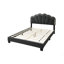 Mobilier de chambre à coucher double avec lit plateforme-1257959041