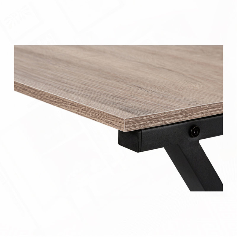 Bureau d'ordinateur en L Home Office, Taupe