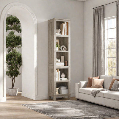 180.3cm H x 39.9cm W Bookcase