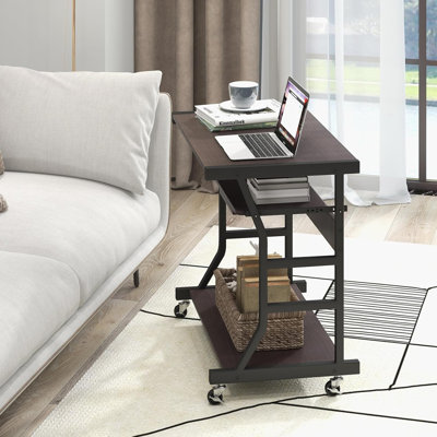 Speth Rectangle 75cm L Computer Table with Casters