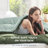 Bedsure Queen Color Block Quilted Duvet Insert – Green & Light Green, Down Alternative, All-Season-122443351-126364006