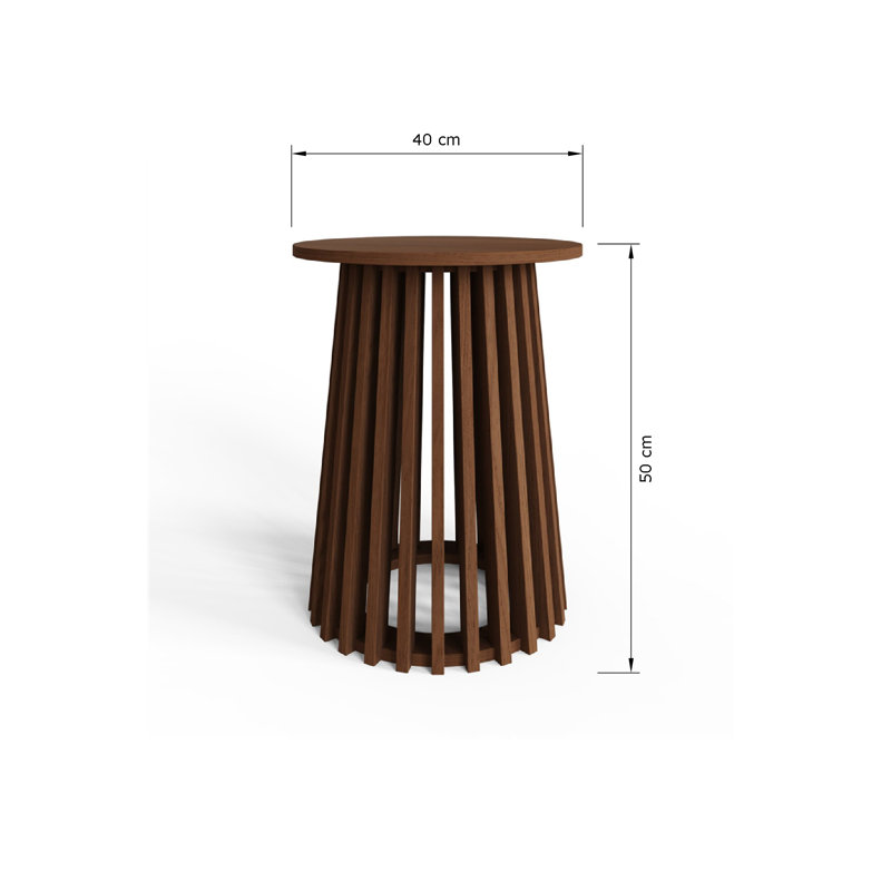 End Table, Walnut