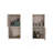 2-Pc Wall-Mounted Bathroom Medicine Cabinet With Open And Closed Storage-355287554