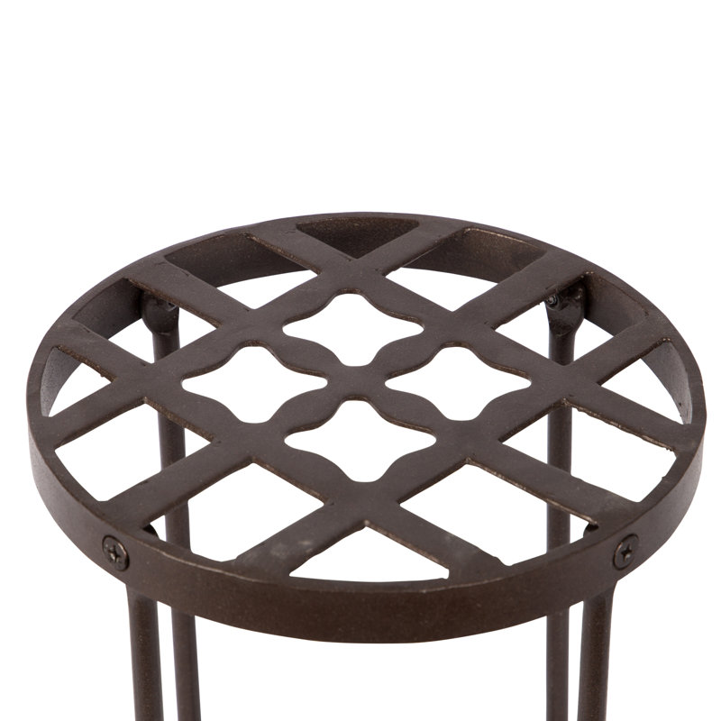 Support pour plante Leia, H 12 po x l 9,25 po x P 9,25 po