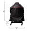Kamado Joe Kettle Joe 22 in. Charcoal Grill Cover in Black