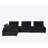Sebron Recessed Arm Modular Sofa-1857569885-1830071641
