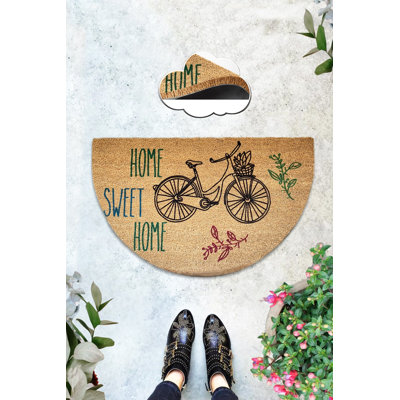 High-Quality Coco Doormat, Non-Slip Base, 18 x 30 inches | 100% Coconut Thread Surface, Thickness: 0.7 - 0.9 inches | Machine Washable at 86°F, Durable & Eco-Friendly | Perfect for Home Entryways & Patios