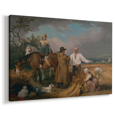 Reapers-George Stubbs-Gallery Wrapped Canvas-1785
