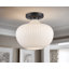 Plafonnier semi-encastré 1 lumière 12 po Collina-66203357