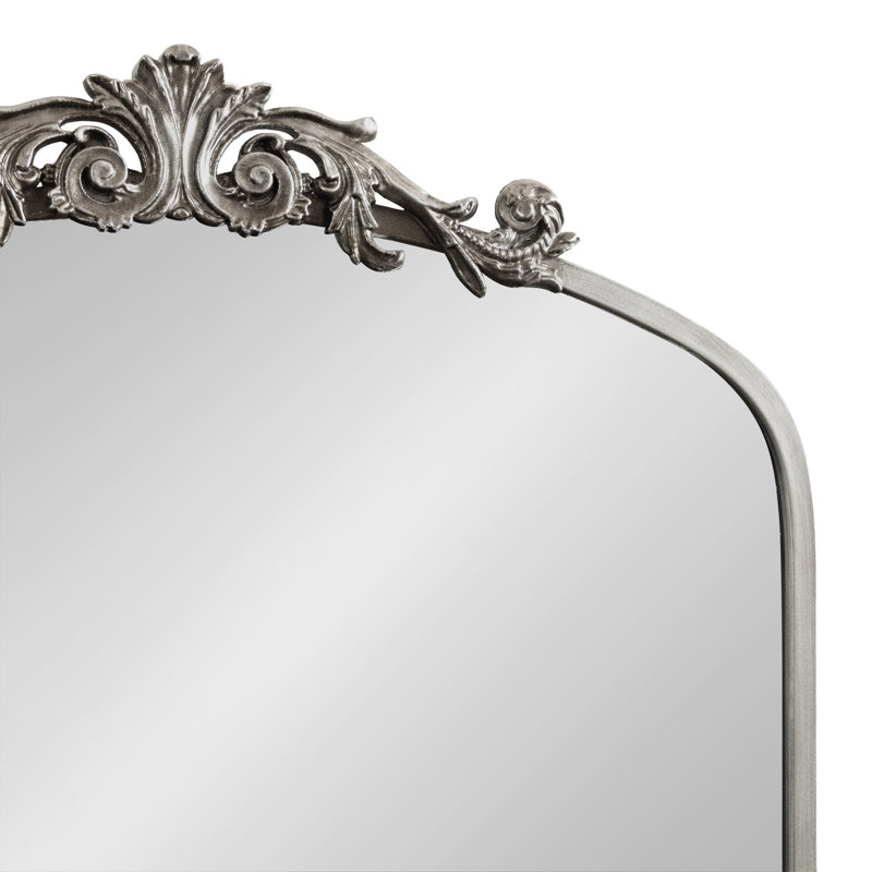 Miroir décoratif Anglo Arendahl, 42 po x 23,5 po, Argent