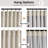 Pinch Pleated 100% Blackout Curtains Linen Blend Drapes with 20 Hooks Curtains for Living Room and Bedroom （Set of 2）-1043094986-1043094990