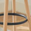 Igasho Counter Stool with Solid Wood Frame