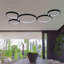 Luminaire suspendu géométrique 5 lumières Capella-560467313