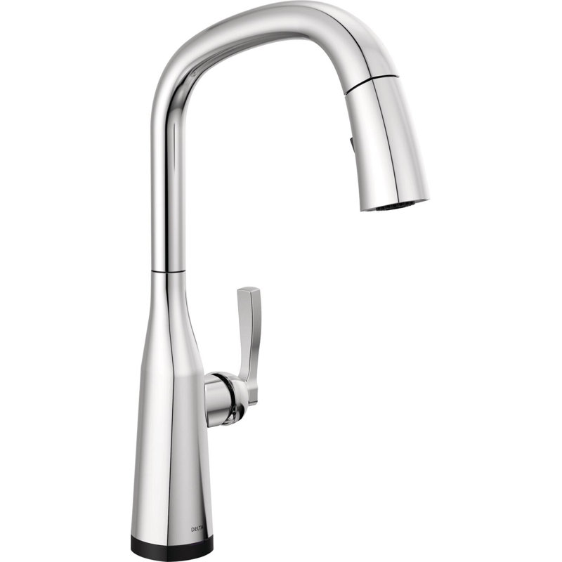 Robinet de cuisine à poignée simple Stryke avec technologie Touch2O et accessoires, Chrome